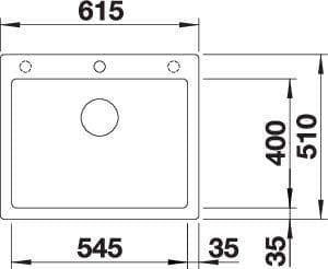 Мойка BLANCO PLEON 6 SILGRANIT (for Coloured Components)