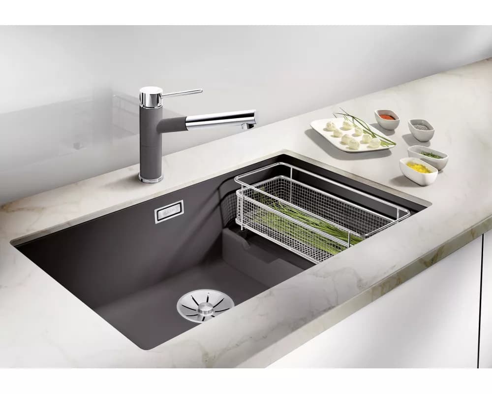 Мойка BLANCO SUBLINE 700-U LEVEL SILGRANIT
