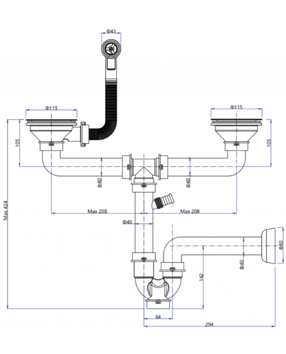 12G14PB4-P2A черн
